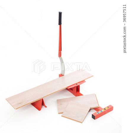 Red tool for cutting laminate Red tool for cutting laminate 36957511