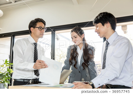 Office business meeting Office business meeting 36957745