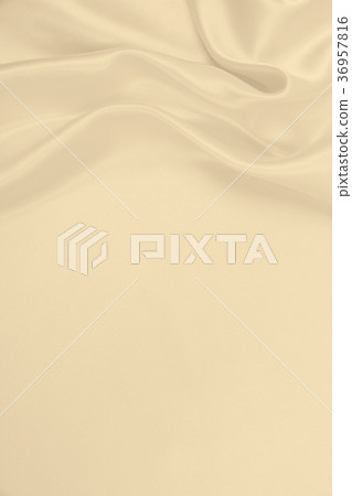 Smooth elegant golden silk or satin luxury cloth  36957816