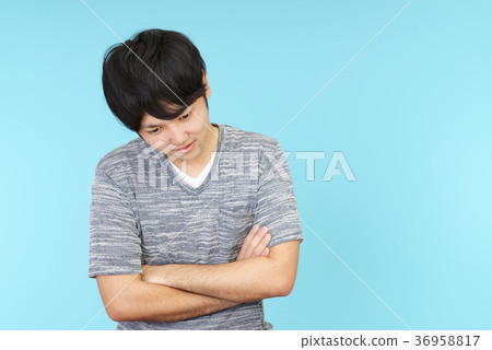 A man who is discouraged A man who is discouraged 36958817