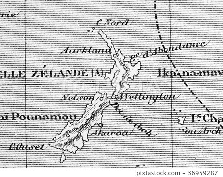 舊地圖新西蘭 舊地圖新西蘭 36959287