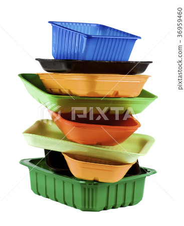 Empty Recycled Trays 36959460