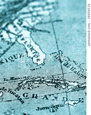 Old Map Cuba Old Map Cuba 36959514