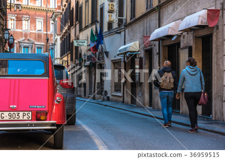 European street corner Italy 36959515