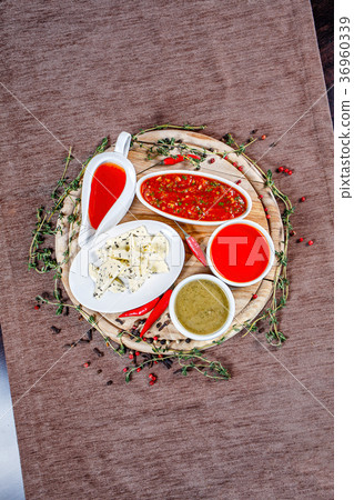 Spices and sauces 36960339