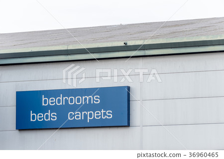 Day View of a Bedrooms Bed Carpets sign Day View of a Bedrooms Bed Carpets sign 36960465