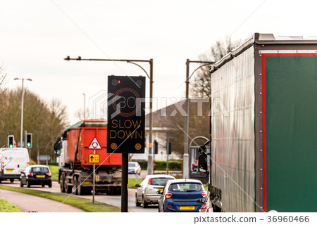 Flashing 30 MPH Speed Limit Check Smart Device on Flashing 30 MPH Speed Limit Check Smart Device on 36960466