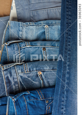 Blue jeans display Blue jeans display 36963043