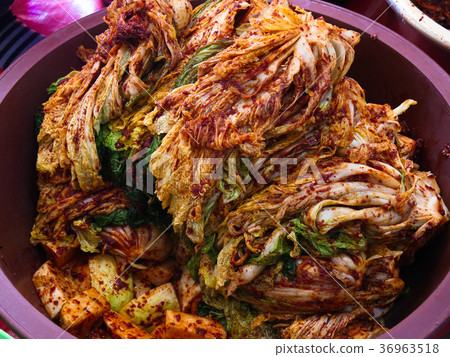 Making many of kimchi in south korea Making many of kimchi in south korea 36963518