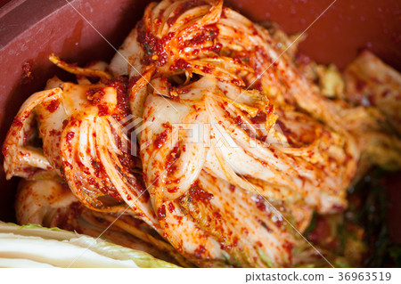 Making many of kimchi in south korea Making many of kimchi in south korea 36963519