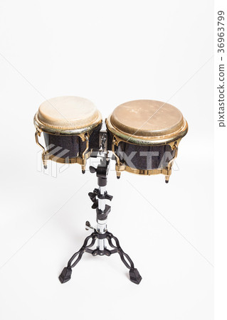 Drum on white background 36963799