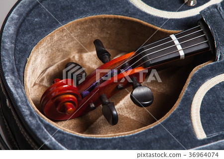 Violin in a case 36964074