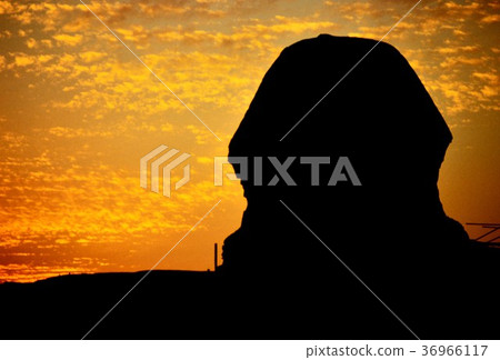 埃及開羅的三個主要金字塔 36966117