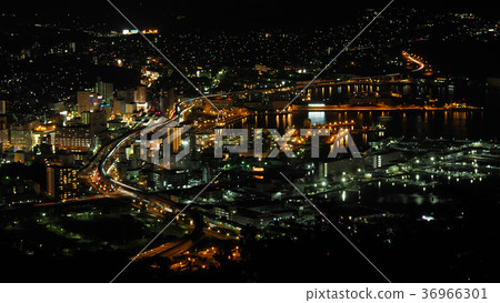 佐世保夜景（高分辨率版） 36966301