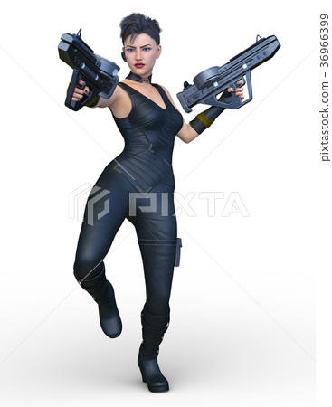 Female fighter Female fighter 36966399