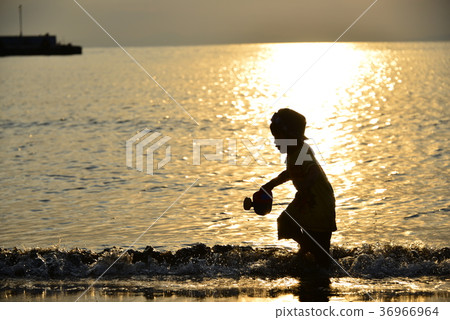 海和剪影 36966964