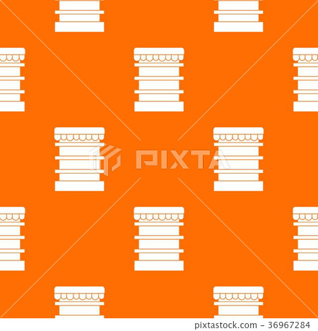 Empty supermarket refrigerator pattern seamless Empty supermarket refrigerator pattern seamless 36967284