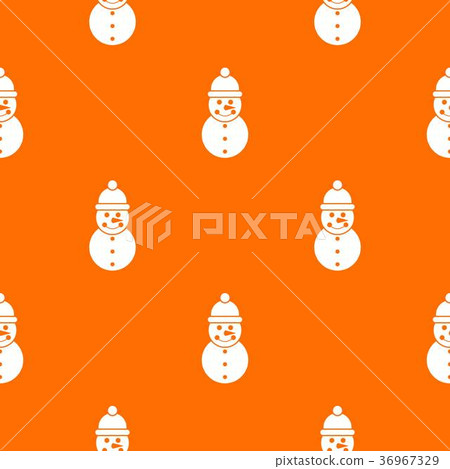 Snowman pattern seamless Snowman pattern seamless 36967329