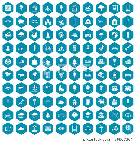 100 childrens park icons sapphirine violet 100 childrens park icons sapphirine violet 36967364