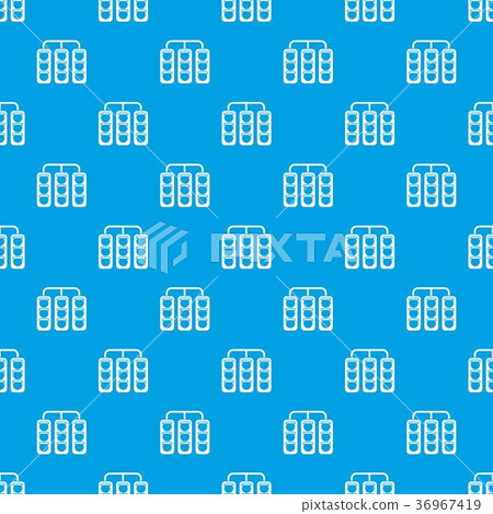 Traffic lights pattern seamless blue 36967419