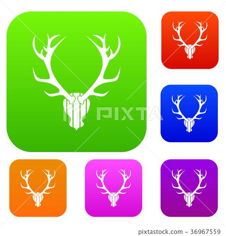 Deer antler set collection Deer antler set collection 36967559