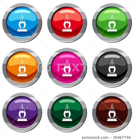 Pierrot clown set 9 collection 36967746