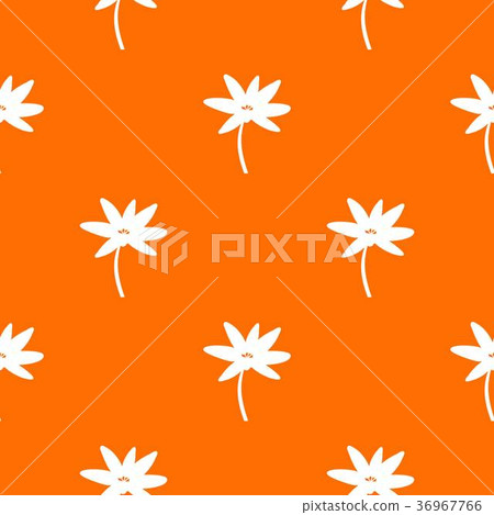 Tropical palm tree pattern seamless 36967766