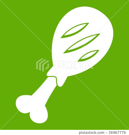Leg of pork icon green 36967776