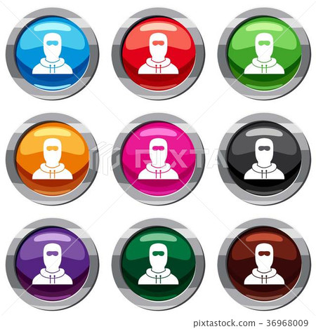 Man in balaclava set 9 collection Man in balaclava set 9 collection 36968009