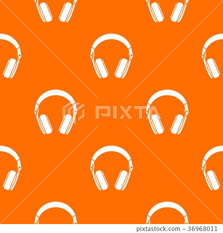 Headphones pattern seamless Headphones pattern seamless 36968011