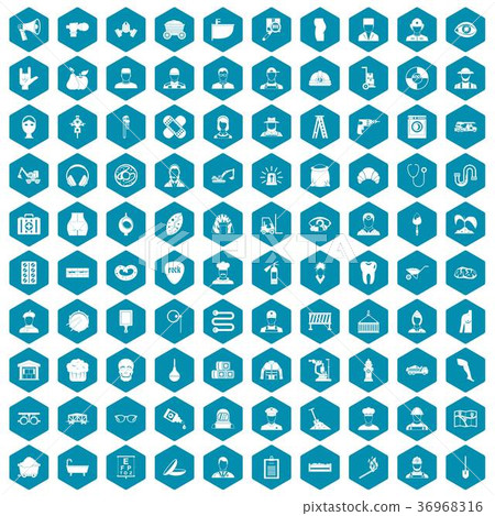 100 different professions icons sapphirine violet 100 different professions icons sapphirine violet 36968316