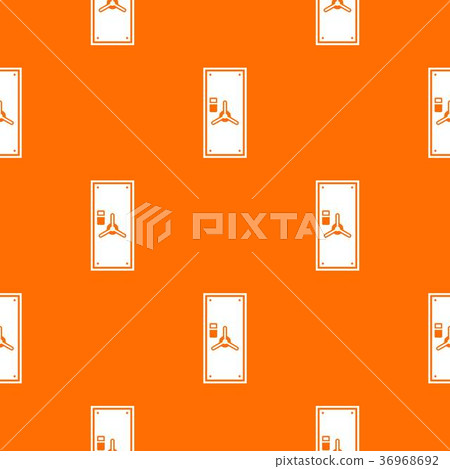 Safe door pattern seamless 36968692