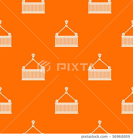 Crane with load pattern seamless Crane with load pattern seamless 36968809