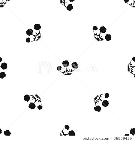 Explosion pattern seamless black Explosion pattern seamless black 36969439
