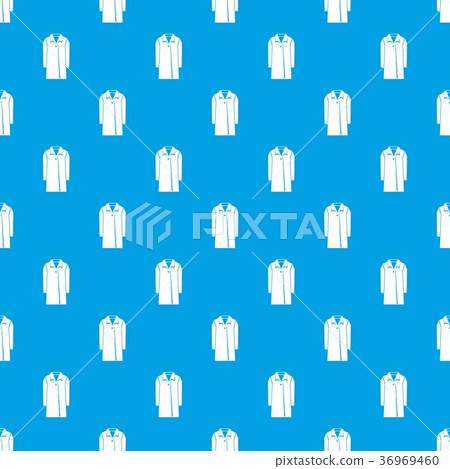 Coat pattern seamless blue Coat pattern seamless blue 36969460