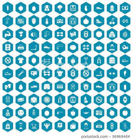 100 gym icons sapphirine violet 100 gym icons sapphirine violet 36969484