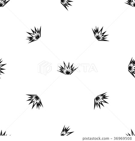 Nuclear explosion pattern seamless black Nuclear explosion pattern seamless black 36969508