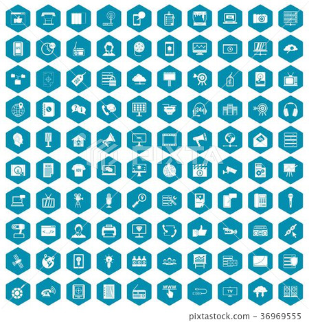 100 information technology icons sapphirine violet 100 information technology icons sapphirine violet 36969555