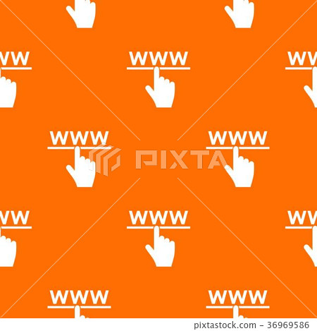 Hand cursor and website pattern seamless Hand cursor and website pattern seamless 36969586