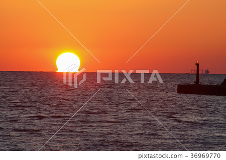 Daruma Sunset Numazu Port 36969770