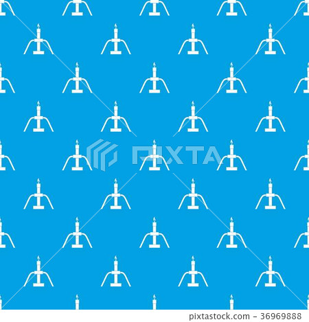 Gas flaring pattern seamless blue Gas flaring pattern seamless blue 36969888