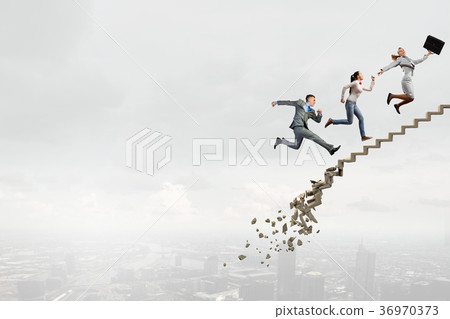 Up the career ladder overcoming challenges 36970373