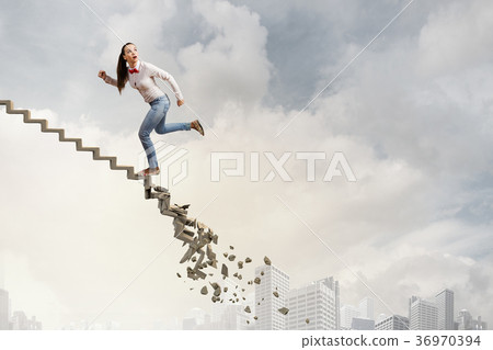 Up the ladder overcoming challenges Up the ladder overcoming challenges 36970394