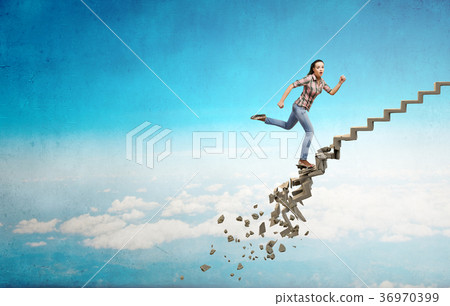 Up the ladder overcoming challenges Up the ladder overcoming challenges 36970399