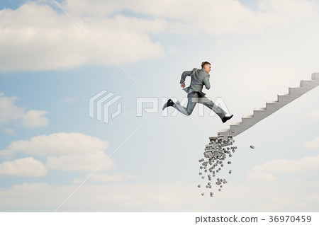 Up the career ladder overcoming challenges 36970459