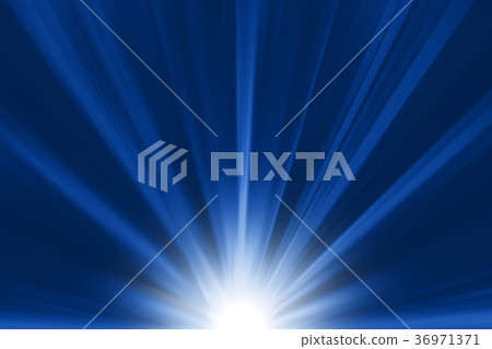 blue light flare hight power from buttom effect 36971371