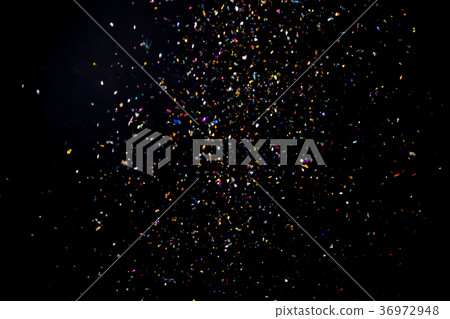 Party time celebration with confetti  36972948