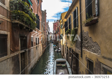 Beautiful architecture of streets and canals of Beautiful architecture of streets and canals of 36973253