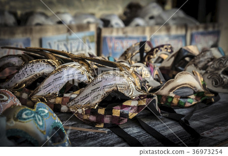 colorful carnival venetian masks. carnival 36973254
