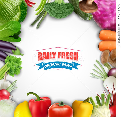Healthy food vegetable background 36973780
